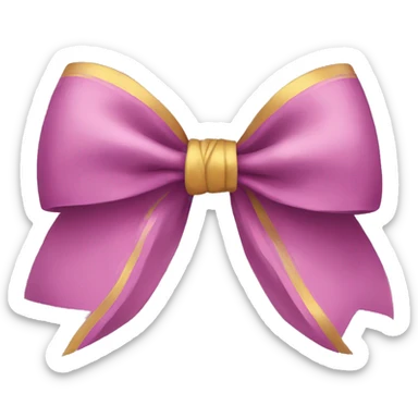 Bow sticker