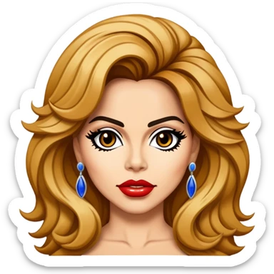 gloria trevi rebelde atrevida sticker