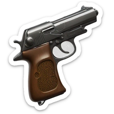 Makarov pistol sticker