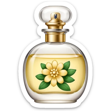 fragrance bottle sticker