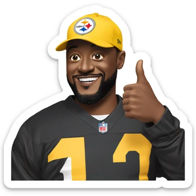 Thumbs Up Mike Tomlin sticker