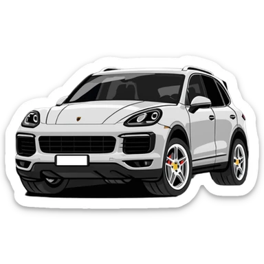 Porsche Cayenne sticker