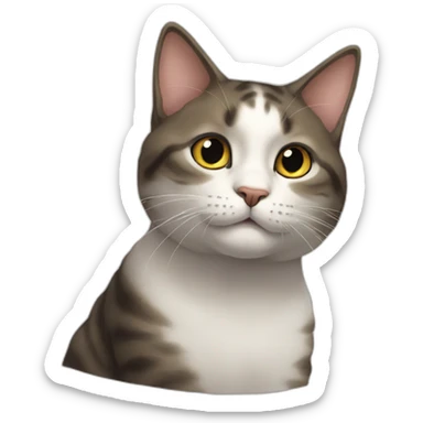 cat is amazing sticker