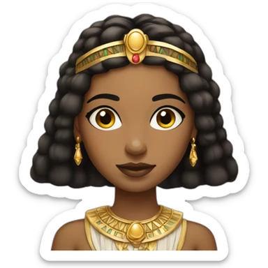 Egypt princess fair skin sticker