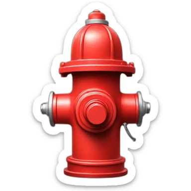 cute fire hydrant sticker