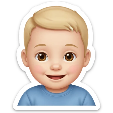 1 year old baby sticker