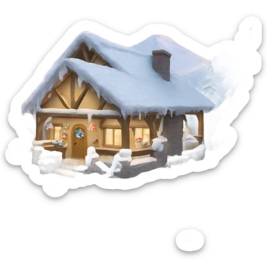 Winter wonderland sticker