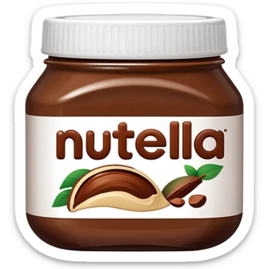 Nutella emojisi sticker