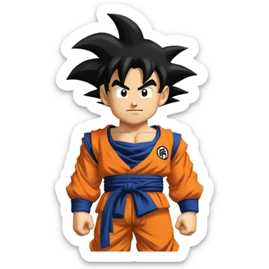 Goku dbz  sticker