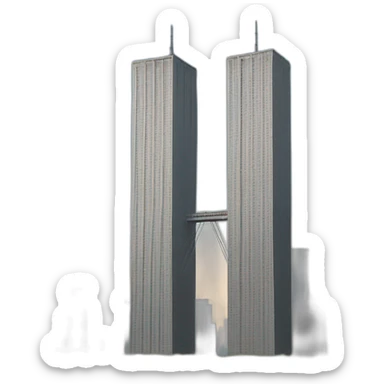 twin Tower sticker