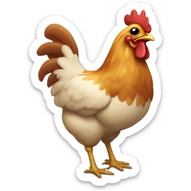 chicken sticker
