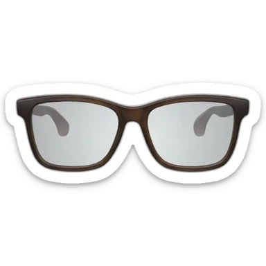 Glasses sticker