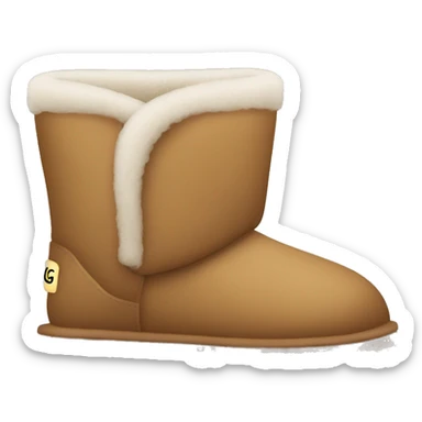 UGG slippers  sticker