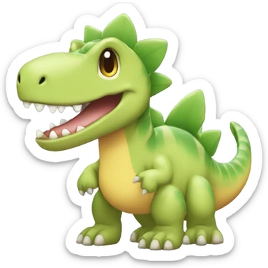 cute spinosaurus pokemon sticker