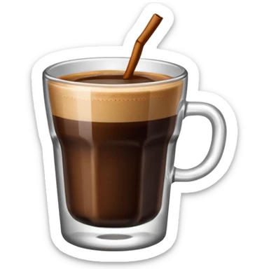 shot of espresso sticker