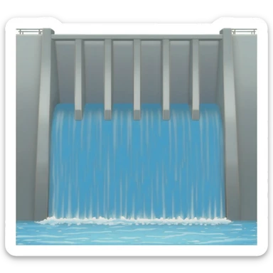 Dam sticker