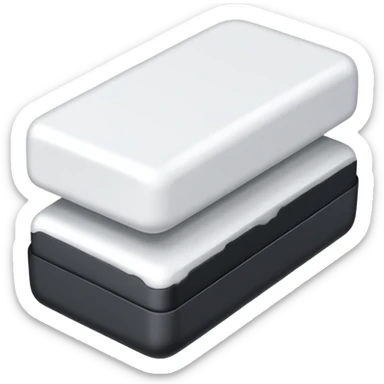 WHITE ERASER sticker