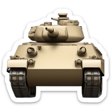 M4 tank sticker