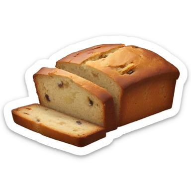 Excited Banana bread sticker
