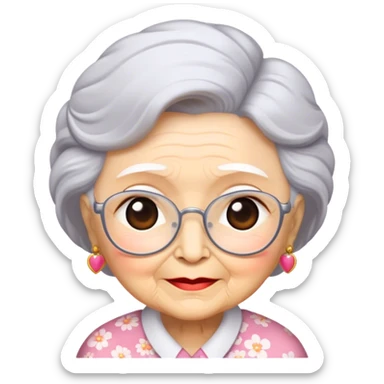 love you grandma sticker