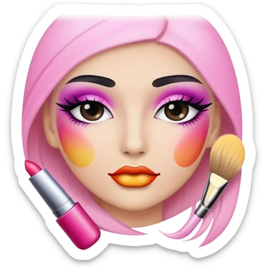 Makeup  sticker