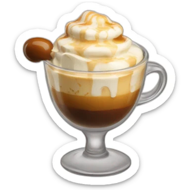 Affogato sticker
