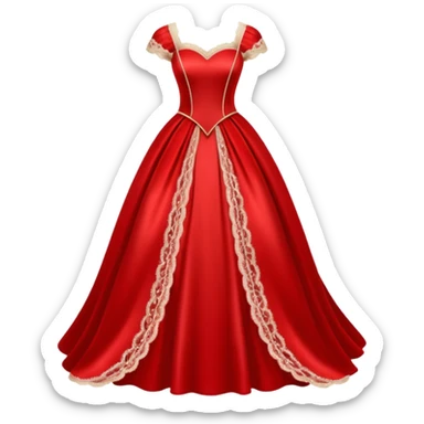only a red princess dress




























 sticker