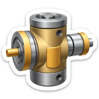 Engine piston and rod sticker