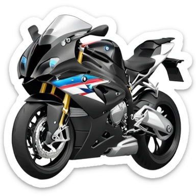 BMW S1000RR motorcycle sticker