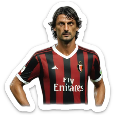Realist Paolo maldini  sticker