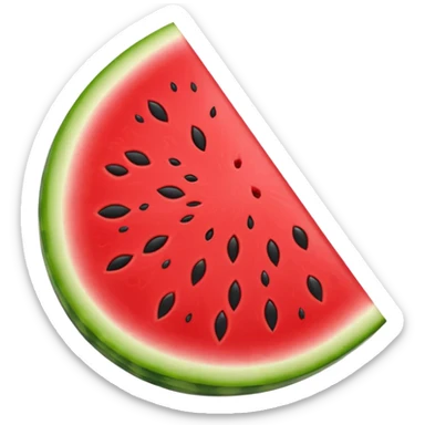 Watermelon inside  sticker