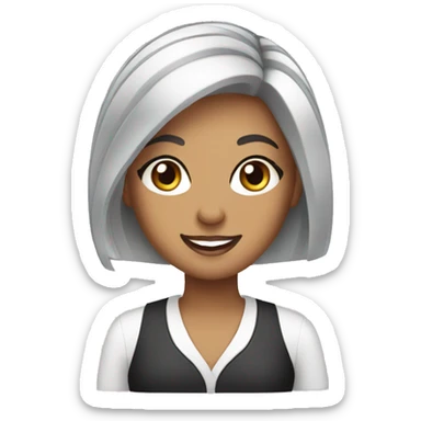 Salon Receptionist  sticker