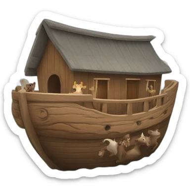 noah's ark sticker