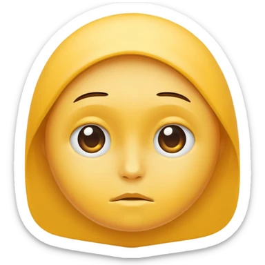 Expressionless Face emoji sticker