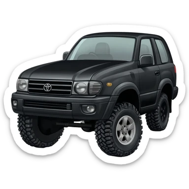 Toyota Land Cruiser 80 series sticker