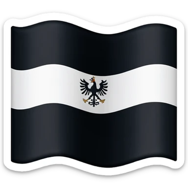 Prussia flag sticker