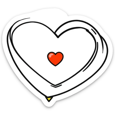 heart sticker