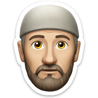 photorealistic Ukrainian Cossack sticker