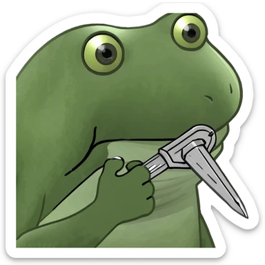 Long sharp metal nail with a flat nail head sticker