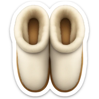 Ugg slippers  sticker