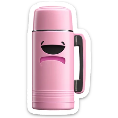 Termo stanley rosa sticker