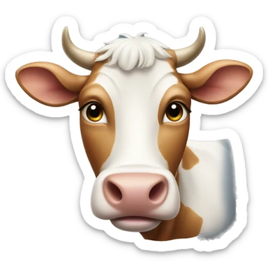 cow sticker