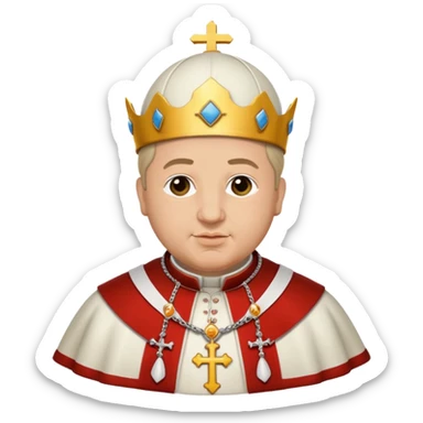 Папа римский Лев X sticker