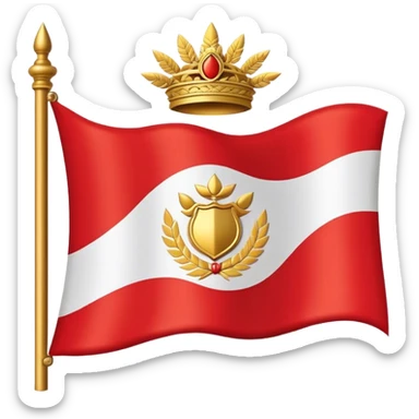Bali flag sticker