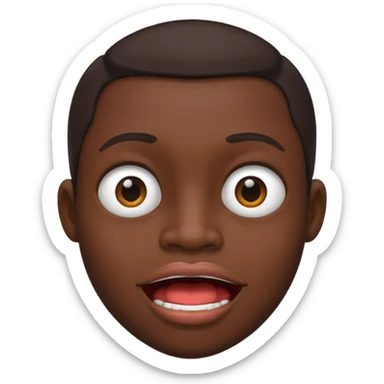 Grosse tête grosse bouche  sticker