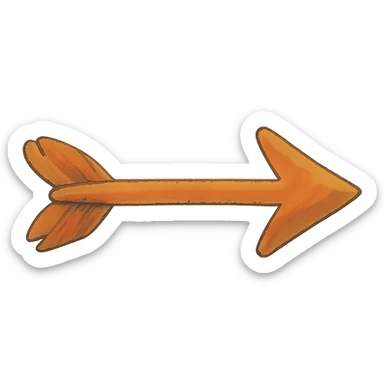 animated arrow sticker