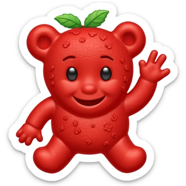 sour patch bonhomme sticker