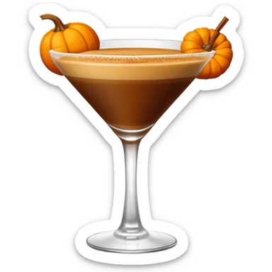 Pumpkin espresso martini  sticker