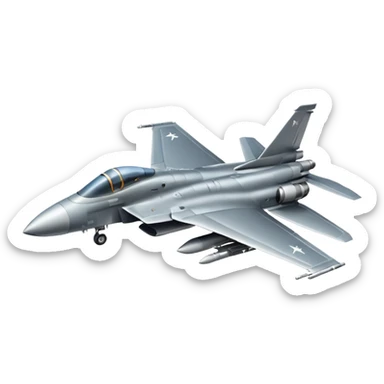 Air Force fighter plane emoji sticker