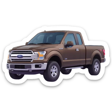 Ford F-150 pickup truck sticker